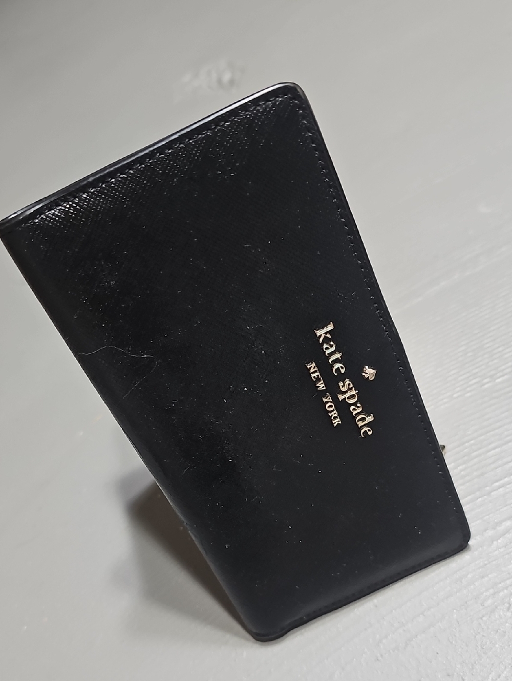 NWOT Kate Spade New York Black Bifold Wallet  Clutch